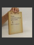 IV. sjezd Svazu československých spisovatelů, Praha 27.-29. června 1967 - náhled