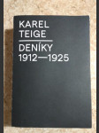Deníky 1912 - 1925 - náhled