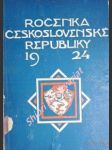 Ročenka československé republiky - ročník iii. - náhled