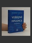 Veřejné finance - učebnice - náhled