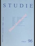 STUDIE - číslo VI / 1984 (96) - Kolektiv autorů - náhled