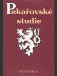 Pekařovské  studie - náhled