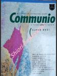 Communio 2001 / 3-4 - slovo boží - kolektiv autorů - náhled