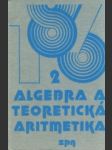 Algebra a teoretická aritmetika II. - náhled