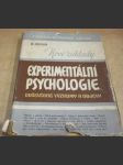 Nové základy experimentální psychologie - náhled