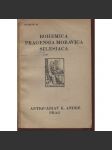 Bohemica, pragensia, moravica, silesiaca [Katalog Antikvariátu K. André - seznam knih] - náhled
