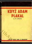 Když Adam plakal - (When Adam wept) - náhled