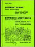Botanický slovník - slovník rostlinných jmen česko-latinsko-německý, německo-latinsko-český, latinsko-český rejstřík - náhled