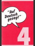 Auf Deutsch gesagt  -  rozhlasový kurz 4. - náhled