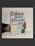 Základy práva Evropské unie pro ekonomy - náhled