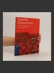 English for business studies. A course for business studies and economics students. Student's book - náhled