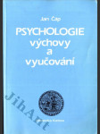 Psychologie výchovy a vyučování - náhled