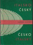 Italsko-český česko-italský kapesní slovník - náhled