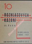 Jiných deset rozhlasových kázání (ii. řada) - hájek viktor - náhled