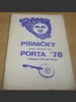 Písničky finále autorské části. PORTA ´78 - náhled