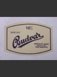 Etiketa budvar - náhled