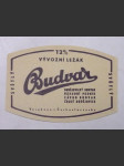 Etiketa budvar - náhled