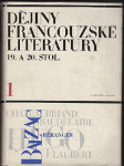 Dějiny francouzské literatury 19. a 20. stol. - Díl 1, 1789-1870 - náhled