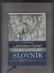 Latinsko-český / česko-latinský slovník - náhled