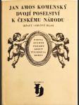 Dvojí poselství k českému národu - Kšaft/Smutný hlas - náhled