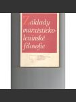Základy marxisticko leninské filosofie - náhled