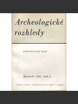 Archeologické rozhledy, roč. IV. /1952, sešit 5 - náhled