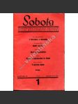 Týdeník Sobota, konvolut II. ročníku (1931) - náhled