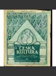 Česká kultura, kompletní I. ročník 1912/1913 (časopis, literární věda, poezie, studie, próza) - náhled