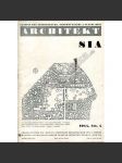 Časopis architekt sia , č. 4/1944 [moderní architektura ,urbanizmus ,emanuel hruška aj.] - náhled