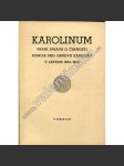 Karolinum: První zpráva o činnosti komise pro... - náhled
