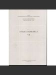 Studia Bohemica, VII. (1996) - náhled