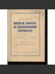 Několik kapitol ze záloženského účetnictví. Přizpůsobeno novým hospodářským poměrům (účetnictví, záložna, záložny, fondy) - náhled