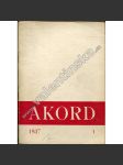 Akord, revue pro kulturní synthesu. 1/1937 - náhled