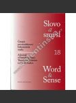 Slovo a smysl (Word & Sense), 18/2012 - náhled