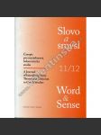 Slovo a smysl (Word & Sense), 11/12 (r. 2009) - náhled