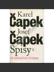 Spisy: Ze společné tvorby (Krakonošova zahrada. Zářivé hlubiny a jiné prózy. Lásky hra osudná. Ze života hmyzu. Adam stvořitel. Spisy Karla Čapka, sv. II.) - náhled