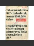 Československé léto 1967 (Svědectví, Exil 1967) - náhled