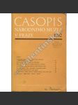 Časopis Národního muzea v Praze, 3-4/1982 - náhled