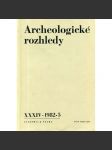 Archeologické rozhledy XXXIV - 1982, č. 5. - náhled