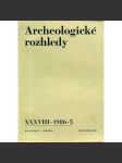 Archeologické rozhledy, roč. XXVIII - 1986, sešit 5 - náhled