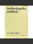 Archeologické rozhledy, roč. XXVIII - 1986, sešit 5 - náhled