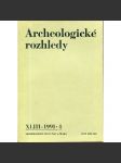 Archeologické rozhledy, roč. XLIII - 1991, sešit 4 - náhled