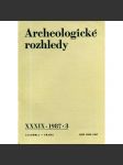 Archeologické rozhledy, roč. XXXIX - 1987, sešit 3 - náhled