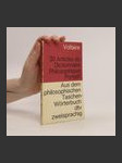 20 Articles du Dictionnaire Philosophique Portatif. 20 Artikel aus dem Philosophischen Taschenwörterbuch - náhled