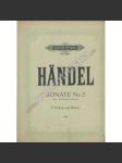 Sonátě No.2 G. F. Händel (sonáta  2 housle a klavír) - náhled