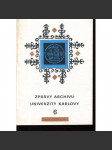 Zprávy archivu Univerzity Karlovy 6 - náhled