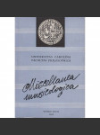 Miscellanea Musicologica XVIII./1965 - náhled