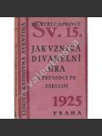 Jak vzniká divadelní hra a průvodce po zákulisí [obálka Teige a Mrkvička](ed. Lidová knihovna Aventina) - náhled