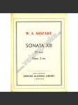 Sonata XIII (D-dur) - náhled