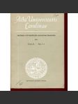 Příspěvky k dějinám University Karlovy. Historia Universitatis Carolinae Pragensis, XI/1-2, 1971 - náhled